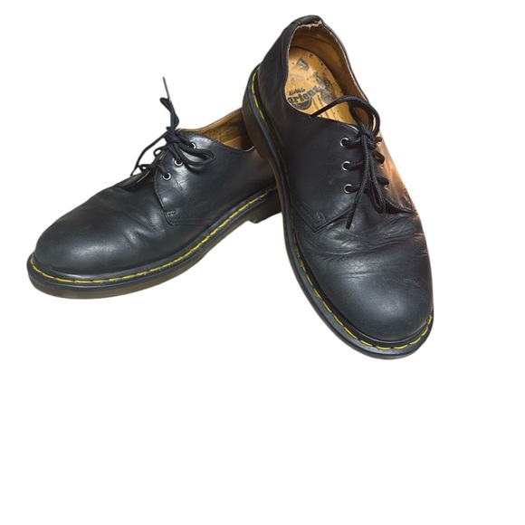 Dr. Martens UNISEX SMOOTH LEATHER OXFORD AW004 M:9 W:10 Extra Loved!! - Picture 1 of 13
